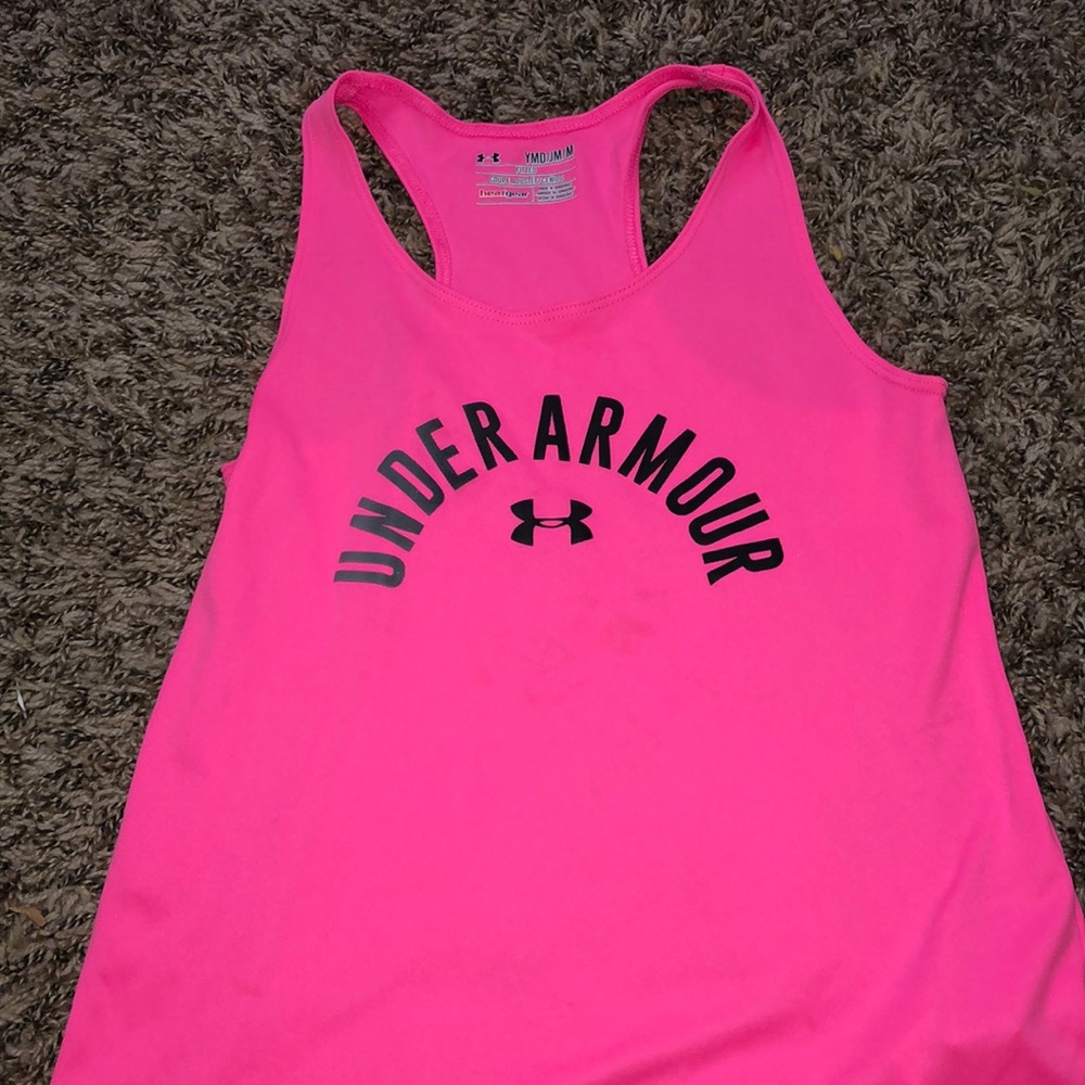under armor athletic tank top